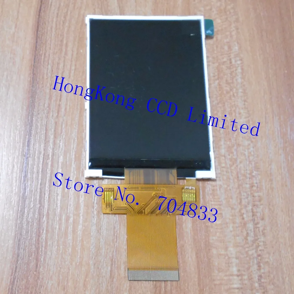 3.2 palcový TFT LCD displej bez dotyk široký pozorovací uhol, SPI 240x320 ILI9341 40PIN 3-vodič 4-vodič sériový port 0,5 mm Z320IT008
