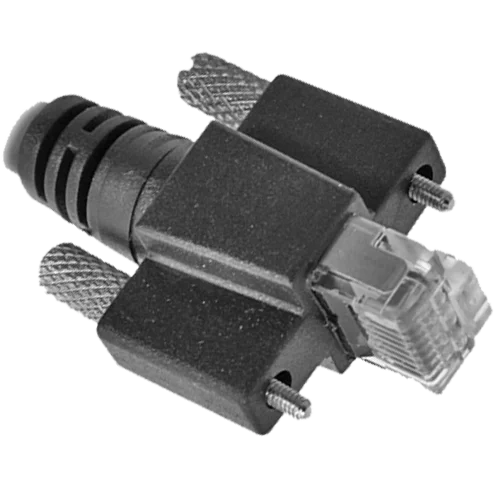 CCD Priemyselné kamery Dátový kábel Mechanické zariadenie, Gigabit Ethernet kábel RJ45 priamo na RJ45 Vertikálne W/skrutky s veľkou hlavou