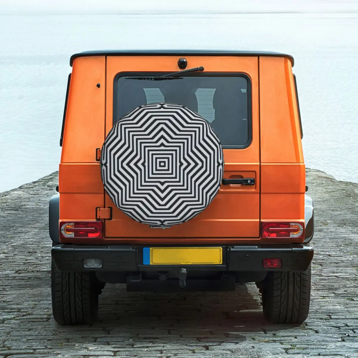 Optické Ilúzie, Pneumatiky, Kryt Kolesa, Chrániče proti Poveternostným vplyvom Univerzálny pre Jeep Trailer RV SUV Truck Camper Cestovné prípojného vozidla