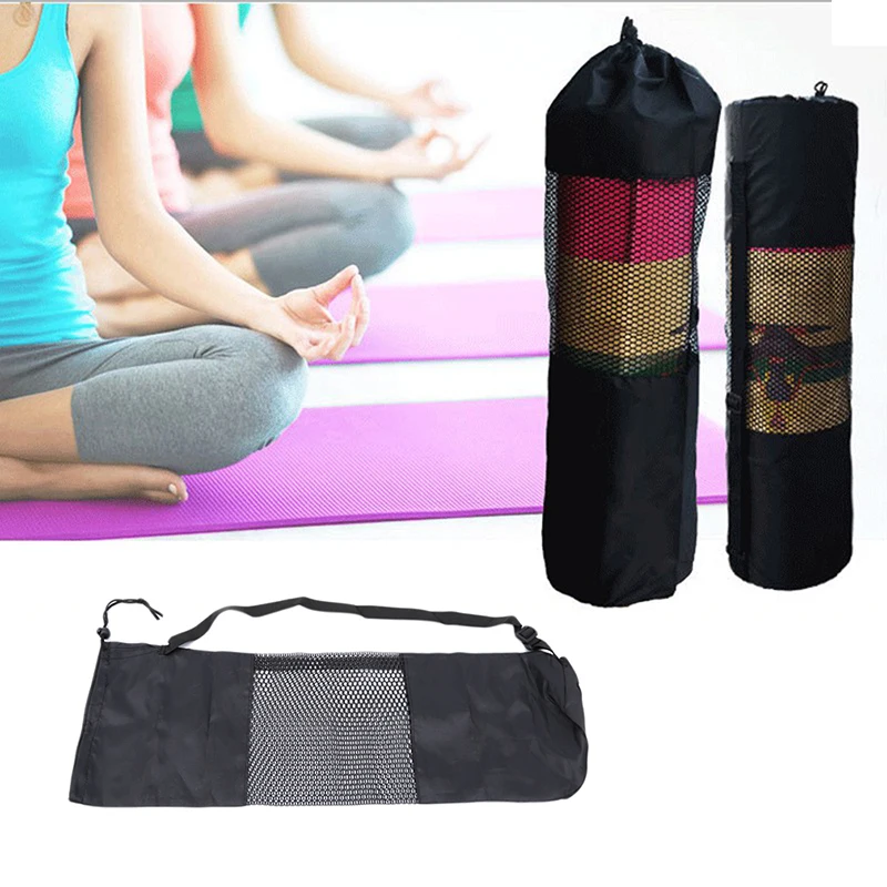 Pohodlie Black Jogy Batoh Yoga Mat Vodotesný Batoh Nosného Oka Nastaviteľný Popruh Šport Nástroj Telocvični Tašky Hot