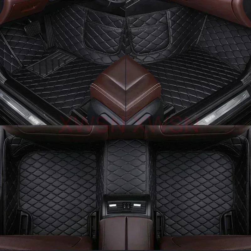 Prispôsobený Štýl 3D Auto Podlahové Rohože pre Volkswagen Vw Polo 2006-2010 2011-2018 2019-23 Polo je GLAXAY Interiérové Doplnky Telefón do Vrecka